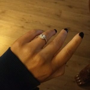 Swarovski diamond ring.